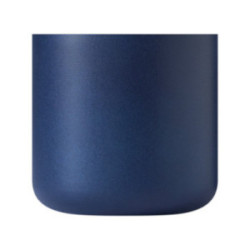Mug bleu marine en acier inoxydable à double paroi