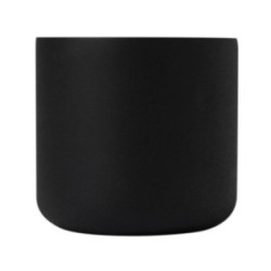 Mug noir en acier inoxydable à double paroi