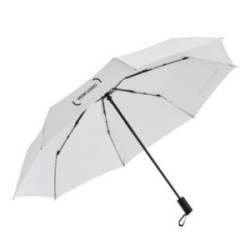 Parapluie golf pliable tempête ouverture fermeture auto blanc