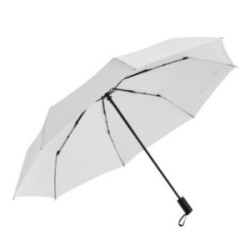 Parapluie golf pliable tempête ouverture fermeture auto blanc