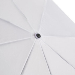 Parapluie golf pliable tempête ouverture fermeture auto blanc
