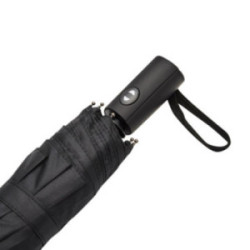 Parapluie golf pliable tempête ouverture fermeture auto noir