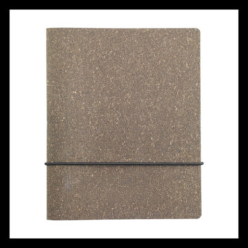 Carnet A5 en cuir recyclé Made out of®
