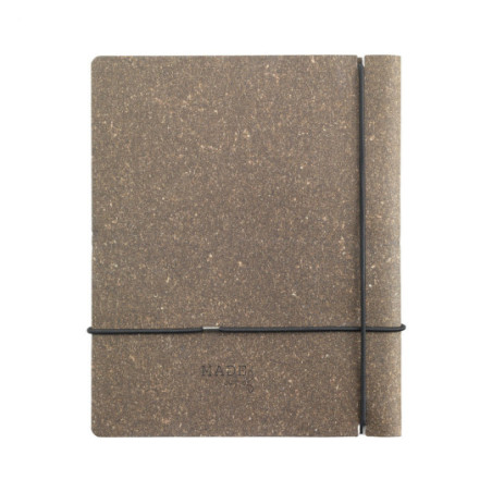 Carnet A5 en cuir recyclé Made out of®