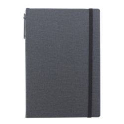 Carnet avec couverture en rPET et set mémos