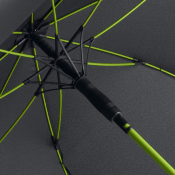 Parapluie canne tempête en rPET ouverture automatique