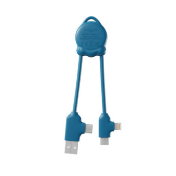 Câble de charge porte-clés recyclé 12W Xoopar®