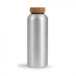 Bouteille 750 mL en aluminium avec bouchon liège