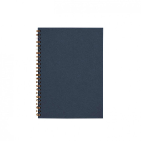 Carnet A5 à spirales avec couverture en carton recyclé