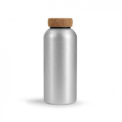 Bouteille 600 mL en aluminium avec bouchon liège