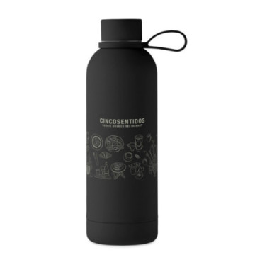 Bouteille isotherme 500 mL en acier inoxydable recyclé