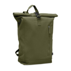 Sac à dos roll top en matières recyclées