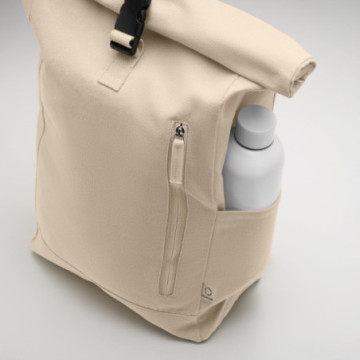 Sac à dos roll top en matières recyclées