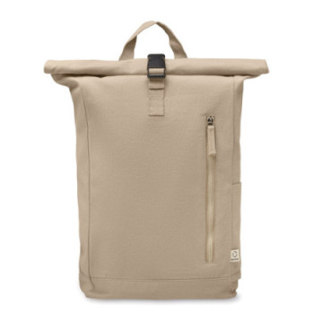Sac à dos roll top en matières recyclées