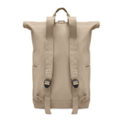 Sac à dos roll top en matières recyclées