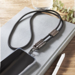 Lanyard câble de charge 60W en rPET