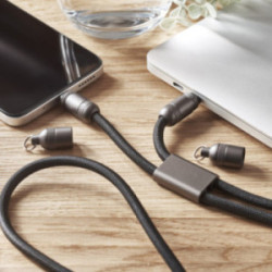 Lanyard câble de charge 60W en rPET