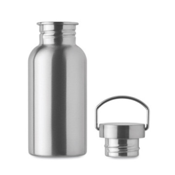 Bouteille 500 mL en acier inoxydable