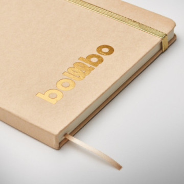 Carnet A5 avec couverture en carton recyclé