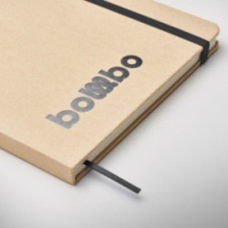 Carnet A5 avec couverture en carton recyclé