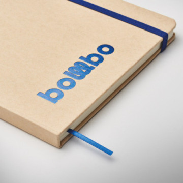 Carnet A5 avec couverture en carton recyclé