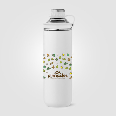 Bouteille isotherme 680 mL marquage quadri