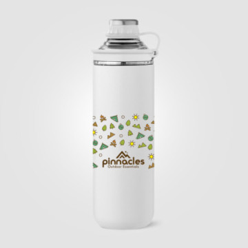 Bouteille isotherme 680 mL marquage quadri