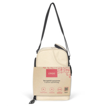 Sac apéritif isotherme 2 personnes Livoo®