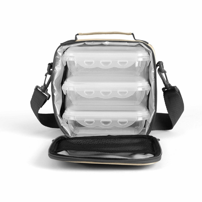 Set sacoche et 3 lunch box Livoo®