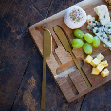 Plateau à fromage avec couteaux Livoo®
