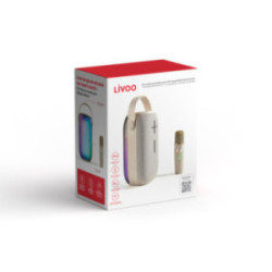 Karaoké portable Bluetooth® 16W Livoo®