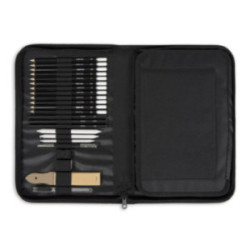 Set de dessin 74 accessoires