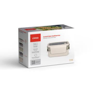 Lunch box isotherme double 1000 mL Livoo®
