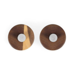 Set de 2 moulins sel et poivre manuels Livoo®