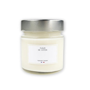 Bougie ronde en cire de soja