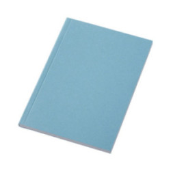 Carnet A6 à couverture souple en papier recyclé marquage quadri