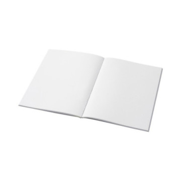 Carnet A5 à couverture souple en papier recyclé marquage quadri