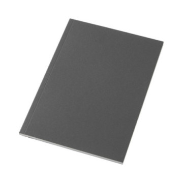 Carnet A5 à couverture souple en papier recyclé marquage quadri