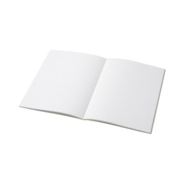 Carnet A5 à couverture souple en papier recyclé marquage quadri