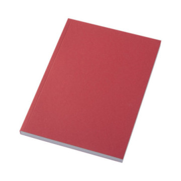 Carnet A5 à couverture souple en papier recyclé marquage quadri