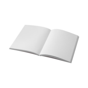 Carnet A5 à couverture souple en papier recyclé marquage quadri