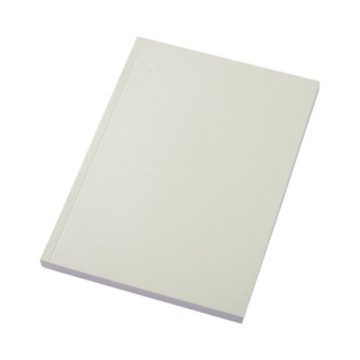 Carnet A5 à couverture souple en papier recyclé marquage quadri