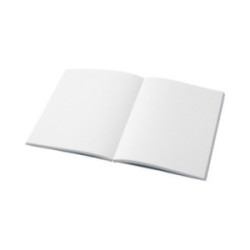 Carnet A5 à couverture souple en papier recyclé marquage quadri