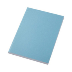 Carnet A5 à couverture souple en papier recyclé marquage quadri