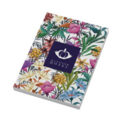 Carnet A6 à couverture souple marquage quadri