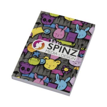 Carnet A6 à couverture souple marquage quadri