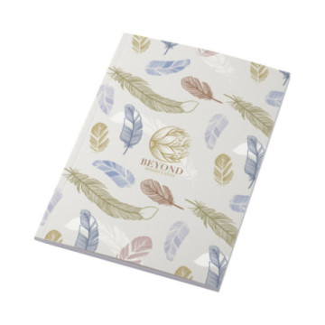 Carnet A5 à couverture souple marquage quadri