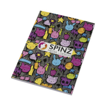 Carnet A5 à couverture souple marquage quadri
