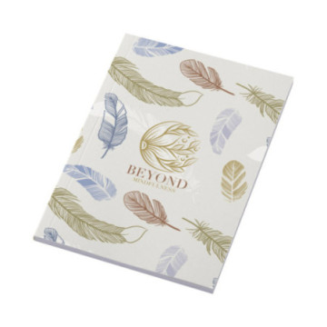 Carnet A6 à couverture souple marquage quadri