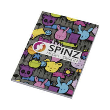 Carnet A6 à couverture souple marquage quadri